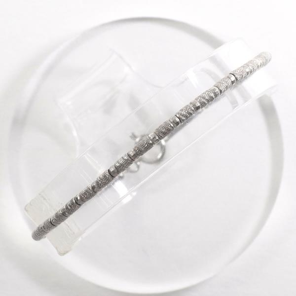 K18WG ブレスレット 総重量約3.2g 約17cm 美品 送料無料☆0315 | www