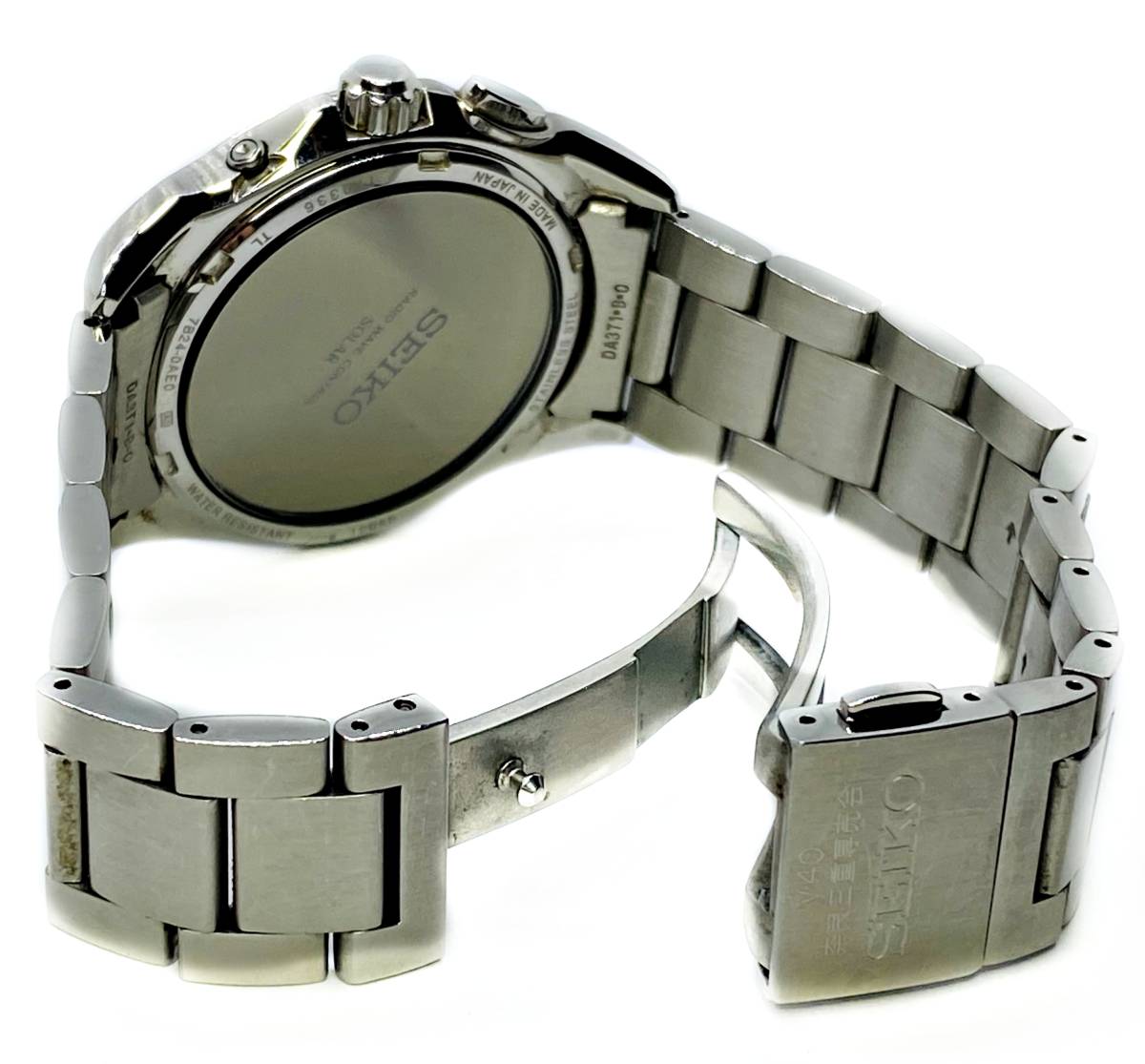 輝く高品質な 【ソーラー、電波】SEIKO セイコー ブライツ BK 7B24