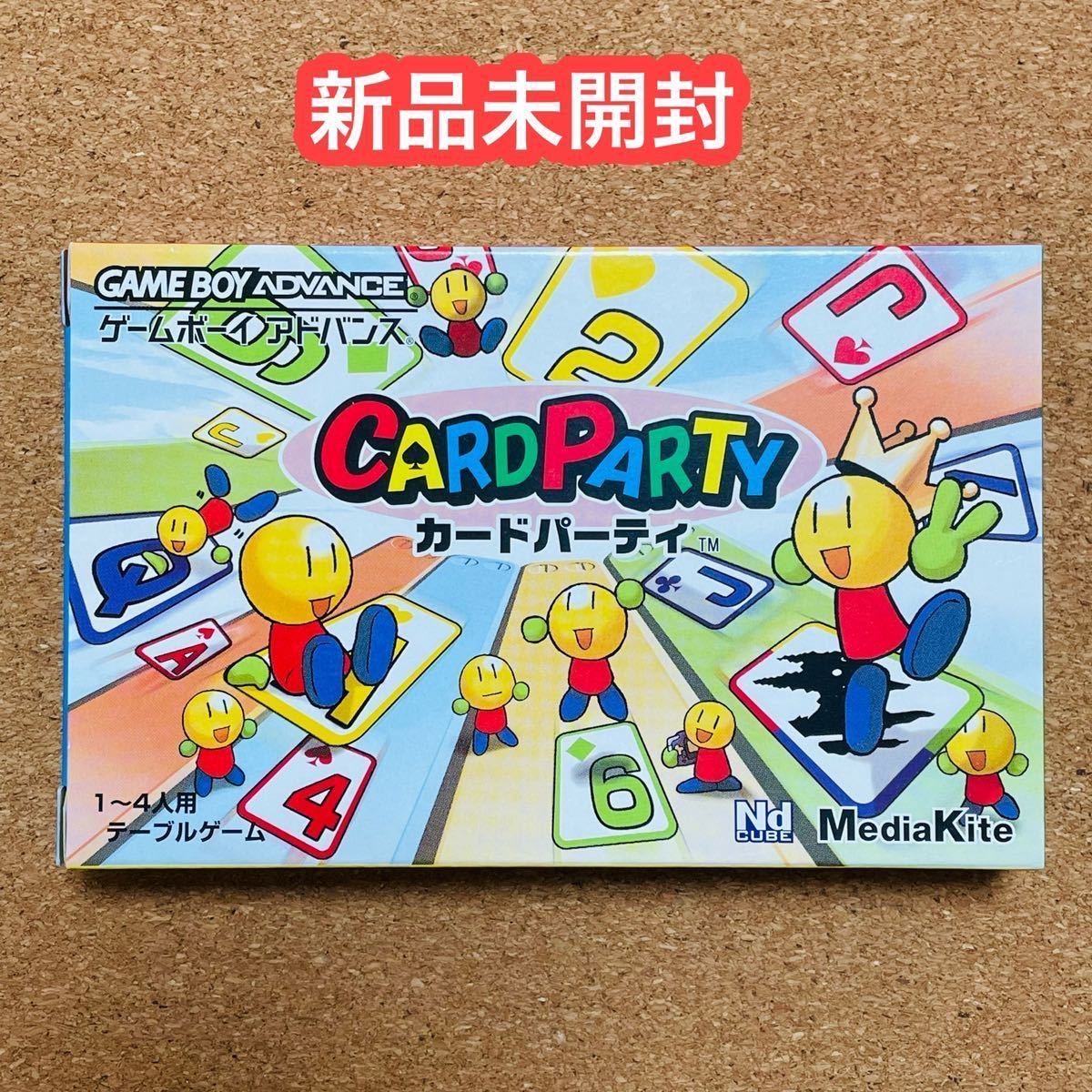新品未開封】【カードパーティ】 【スーパーマリオアドバンス】 【GBA