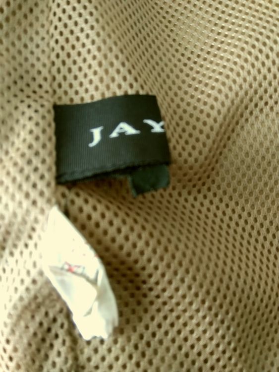レディース古着B398■Mサイズ■薄茶長袖フード付きジャケットとベストの２点セット＊JAYRO_画像4