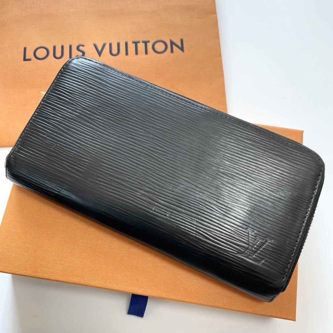 LOUIS VUITTON ルイヴィトン エピ ジッピーウォレット ブラック ラウンドジップ 長財布 黒 ノワール ビトン ラウンドファスナー