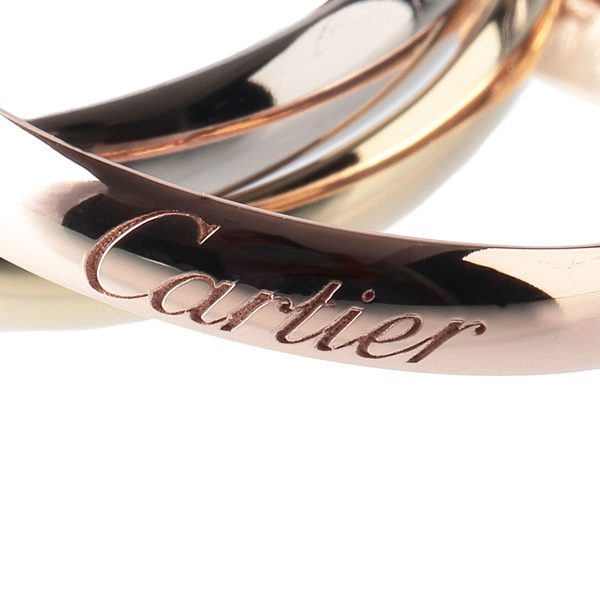 カルティエ トリニティ リング #51 SM 750 スリーカラー Cartier
