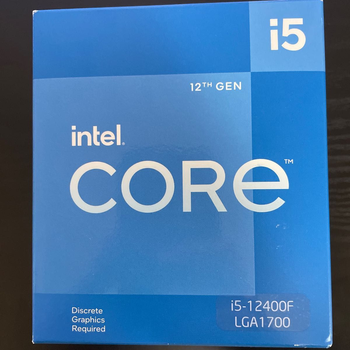 インテル Core i5 12400F BOX Yahoo!フリマ（旧）-