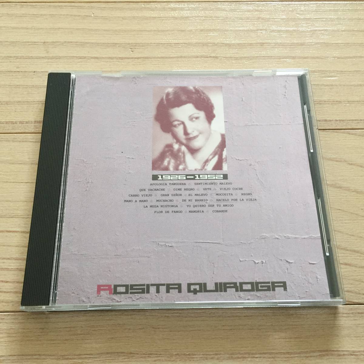 【国内盤CD/Disco Latina/CDL-3007】ロシータ・キロガ （1926～1952） タンゴ幻の名演 ................................ //Tango,Latin//_画像1