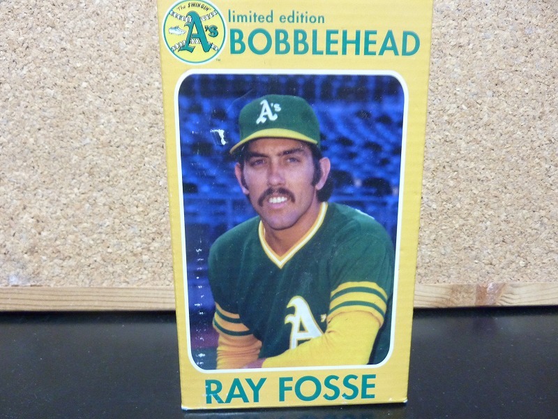 MLB オークランドアスレチックス レイフォッセイ RAY FOSSE ボブルヘッドの画像1