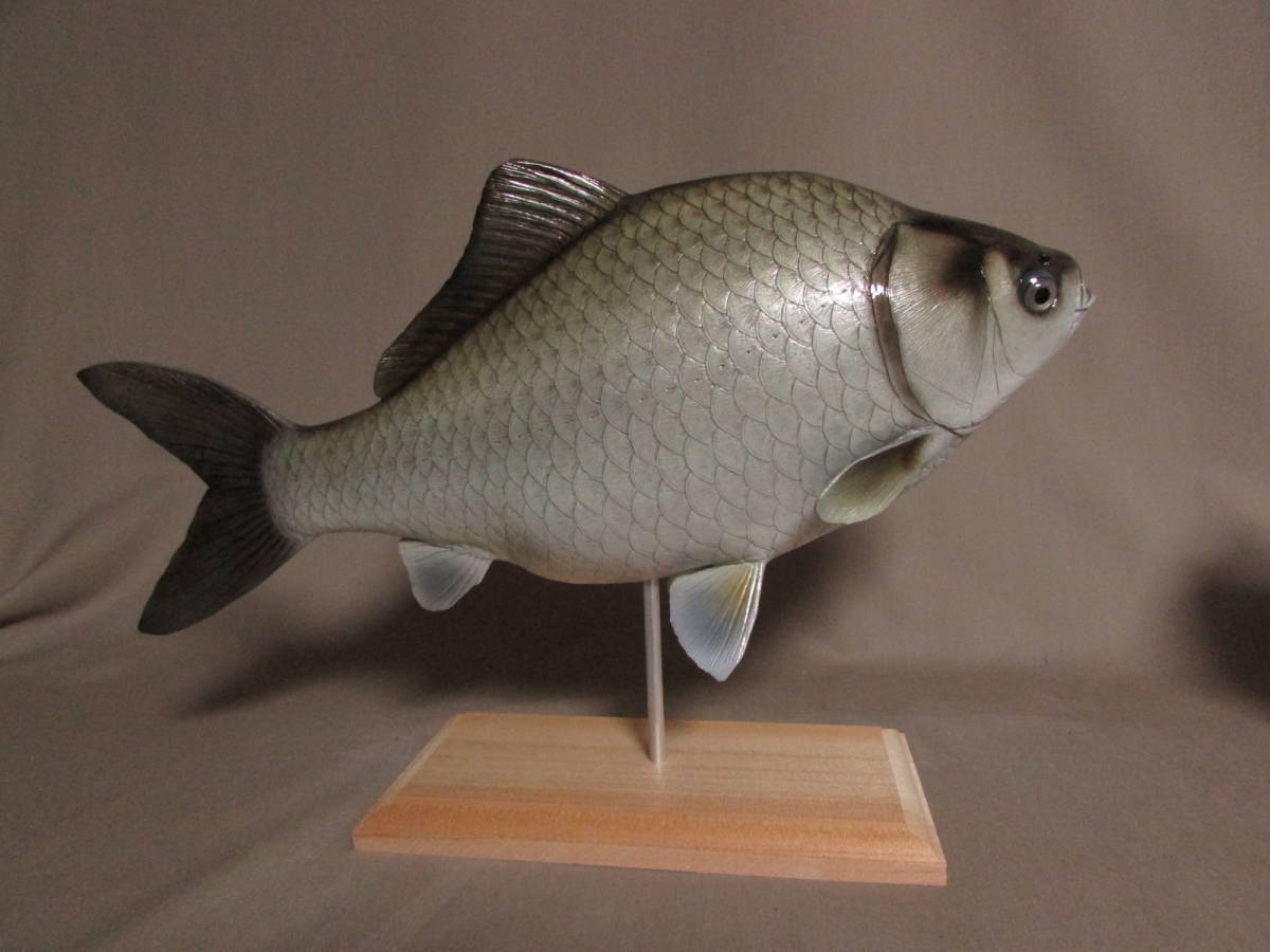 ○ハンドメイド 手作り ６4ｃｍサクラマス 桜鱒 壁掛け 魚模型 