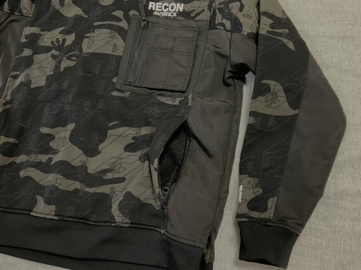 ビッグサイズ AVIREX / アヴィレックス【 AVIREX FLYER'S 】PULL OVER PARKA / プルオーバー パーカー / XL / 未使用 / A1365_画像3