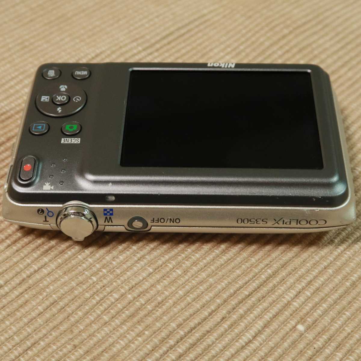 Nikon COOLPIX S3500/撮影可/電池・充電器付き/送料無料 Nikon COOLPIX S3500/撮影可/電池・充電器付き/送料無料