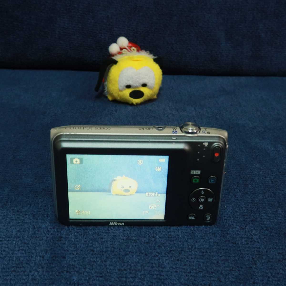 Nikon COOLPIX S3500/撮影可/電池・充電器付き/送料無料 Nikon COOLPIX S3500/撮影可/電池・充電器付き/送料無料