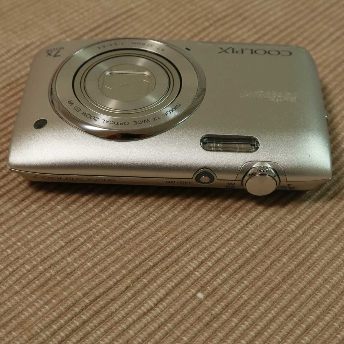 Nikon COOLPIX S3500/撮影可/電池・充電器付き/送料無料 Nikon COOLPIX S3500/撮影可/電池・充電器付き/送料無料
