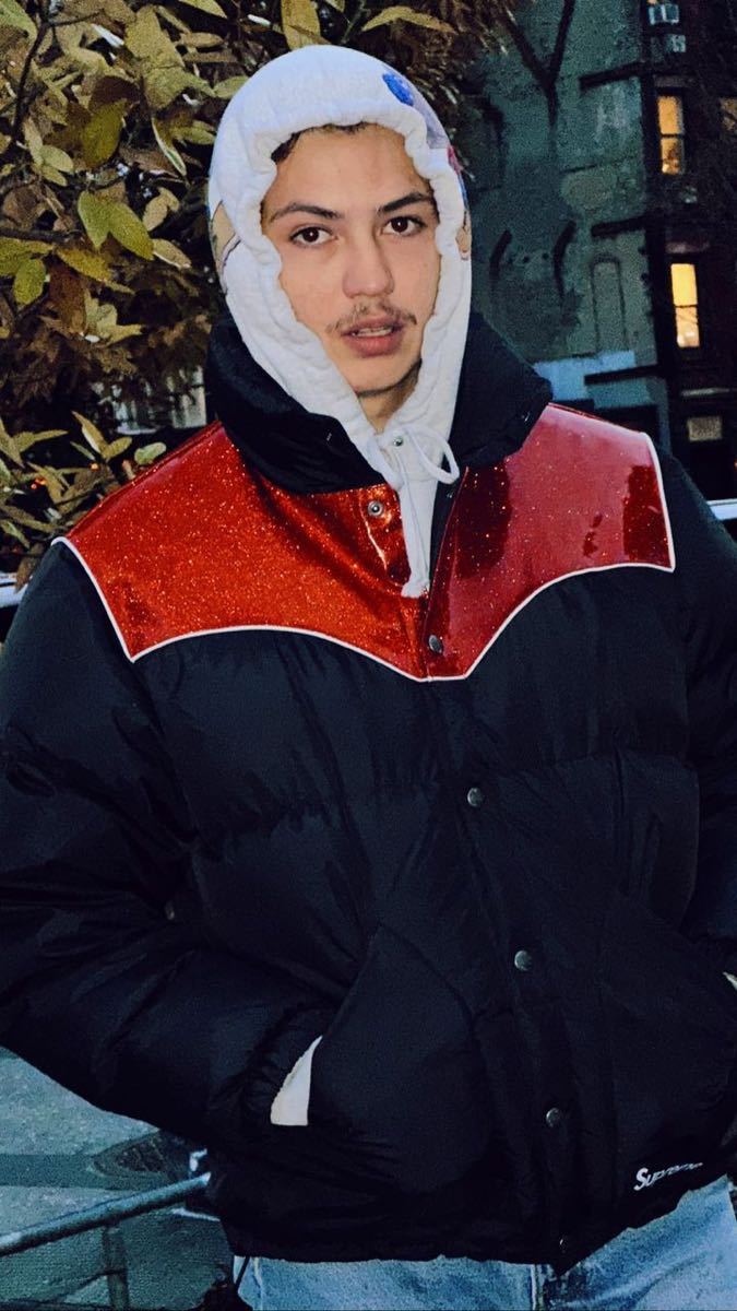Supreme Glitter Yoke Down Puffer Jacket | patisserie-cle.com