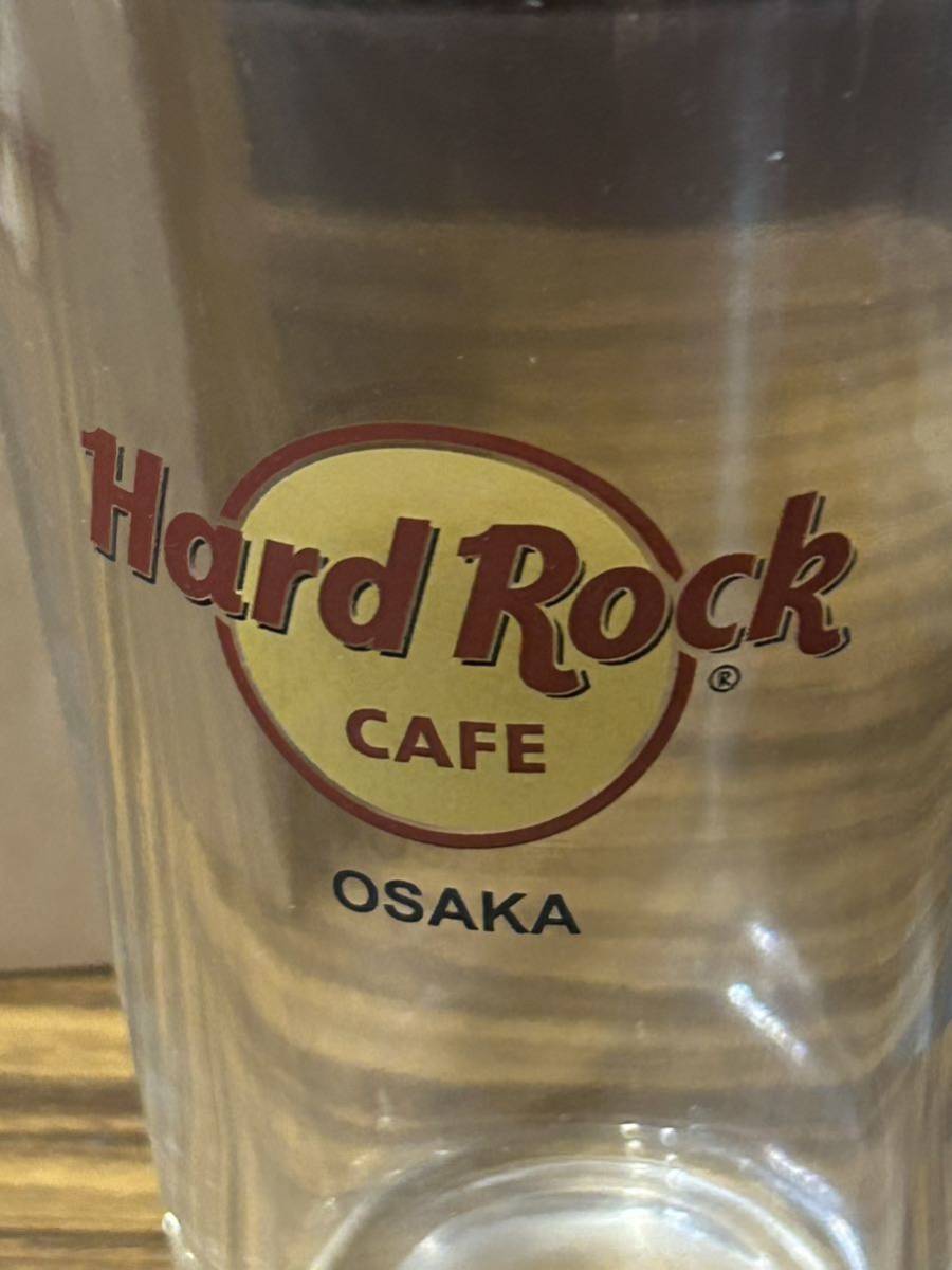  Hard Rock Cafe Osaka Osaka beer glass extra-large big glass original box attaching 