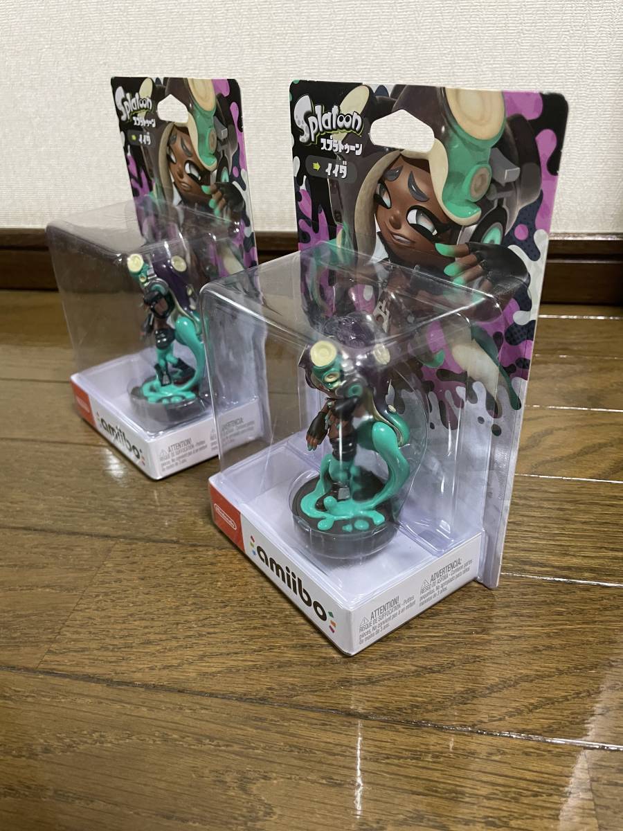 新品未開封 スプラトゥーン amiibo アミーボ イイダ 2個セット
