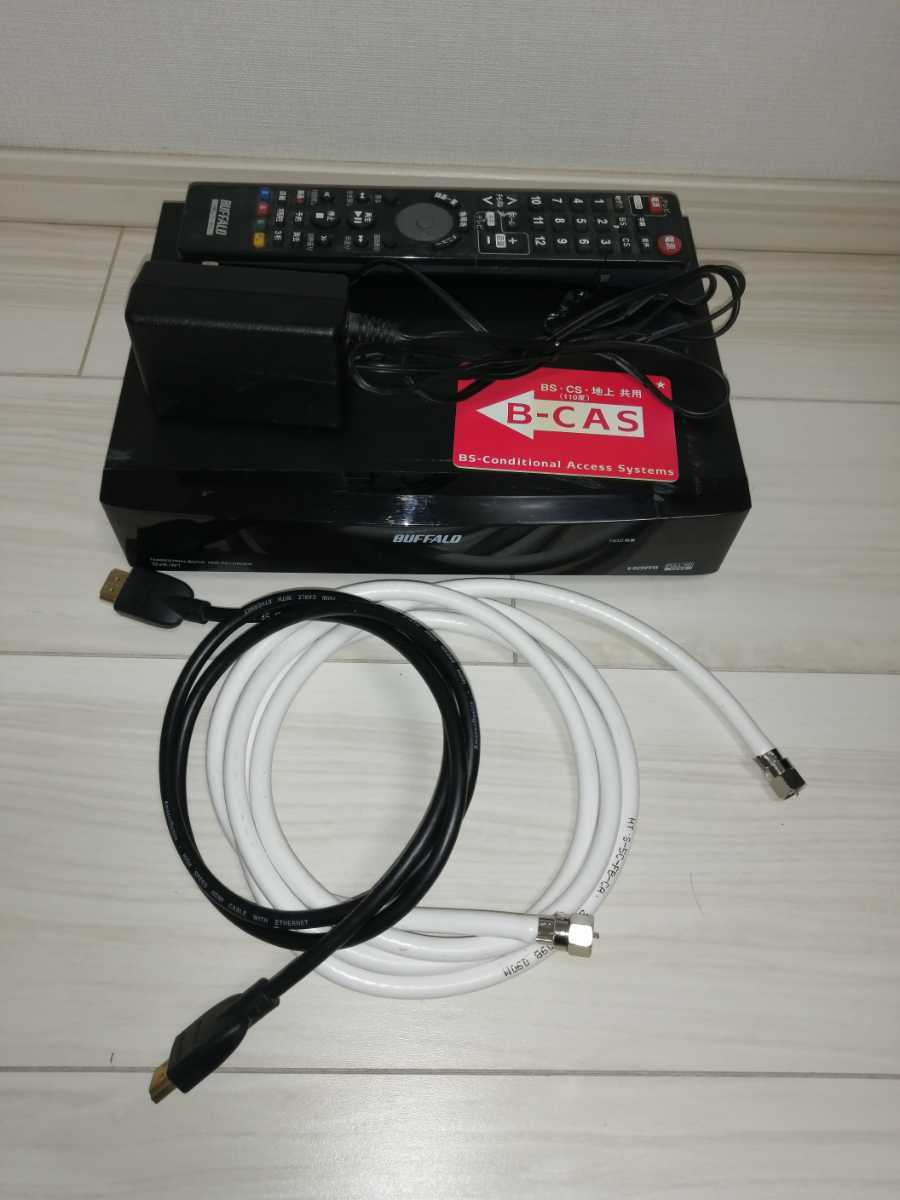 動作品】BUFFALO Wチューナー搭載HDDレコーダー1TB DVR-W1/1.0T-–日本