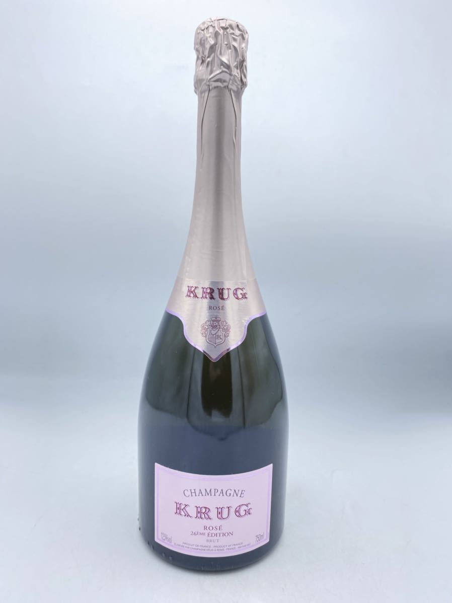 最安値2023 ヤフオク! - KRUG クリュッグ ロゼ 26 EDITION エ
