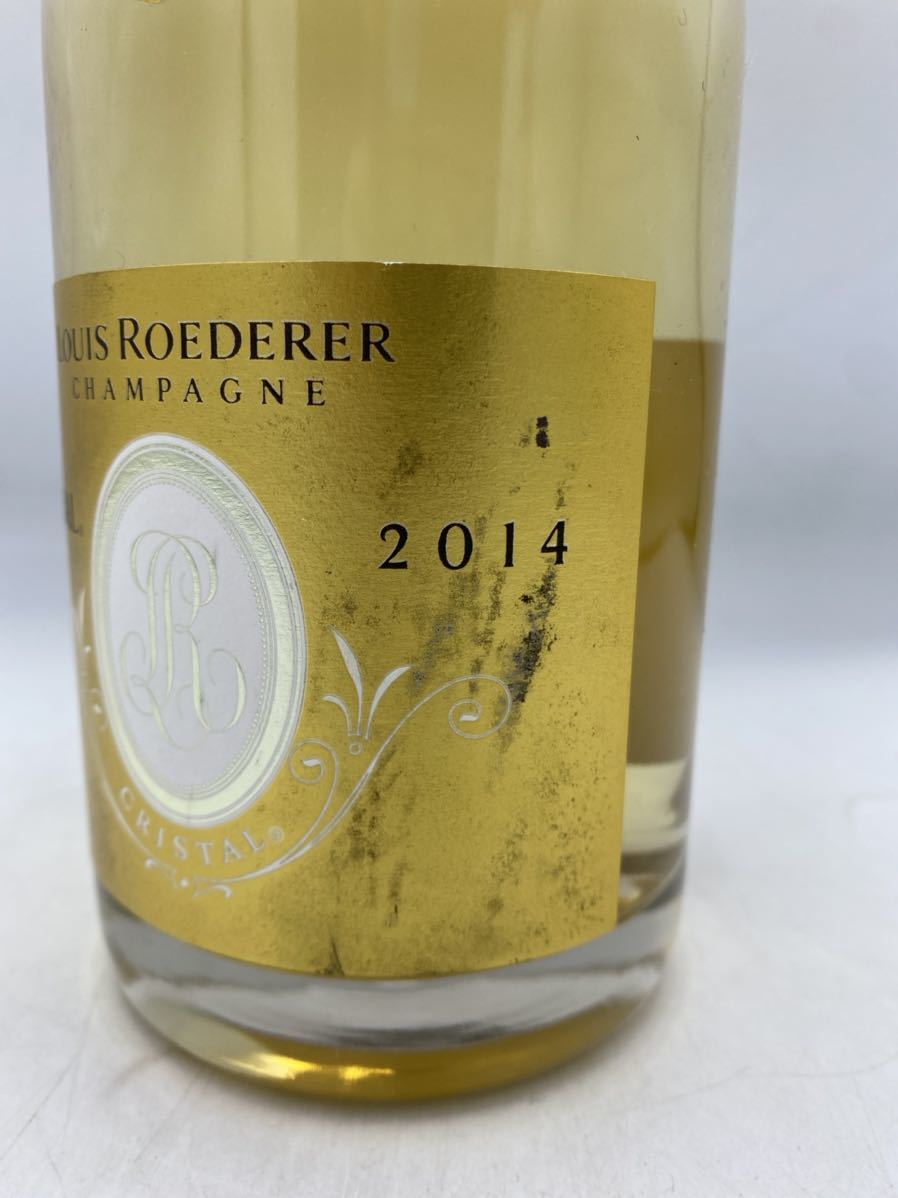 未開栓】 LOUIS ROEDERER CRISTAL ルイ ロデレール クリスタル 2014