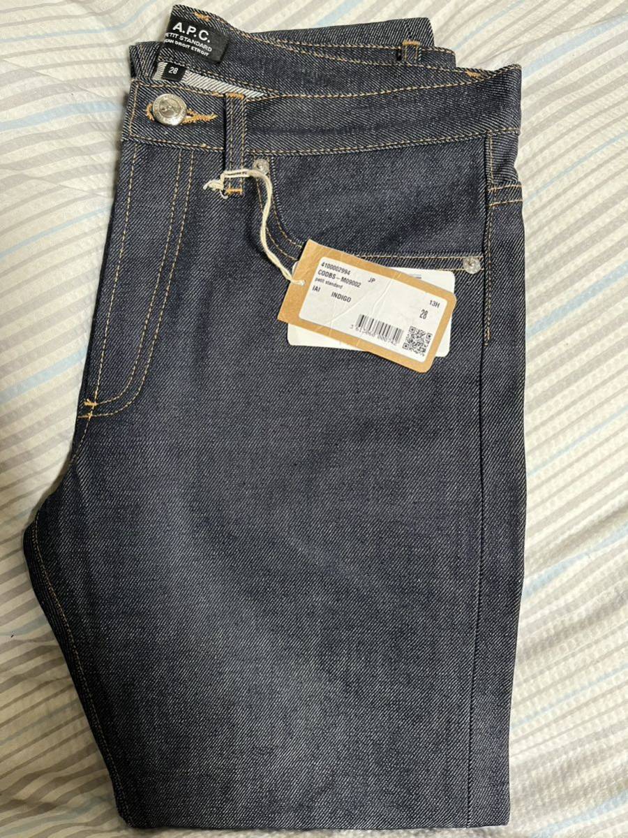 a.p.c jeans アーペーセー w28 プチスタンダード petit standard ジーンズ 新品