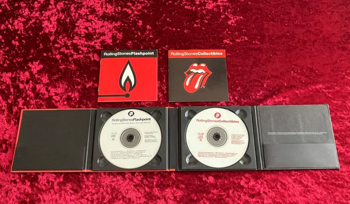 *THE ROLLING STONES*2CD*FLASH POINT + COLLECTABLES*LIMITED EDITION* The * low кольцо * Stone z* flash * отметка *