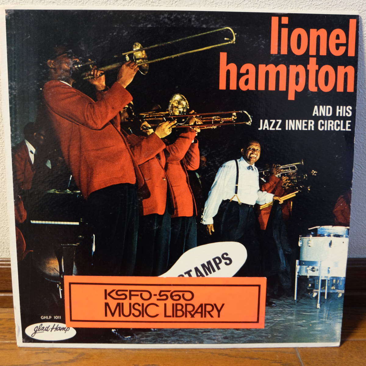 Glad-Hamp【 GHLP-1011 : Hamp Stamps 】DG / Lionel Hampton and His Jazz Inner Circle_画像1