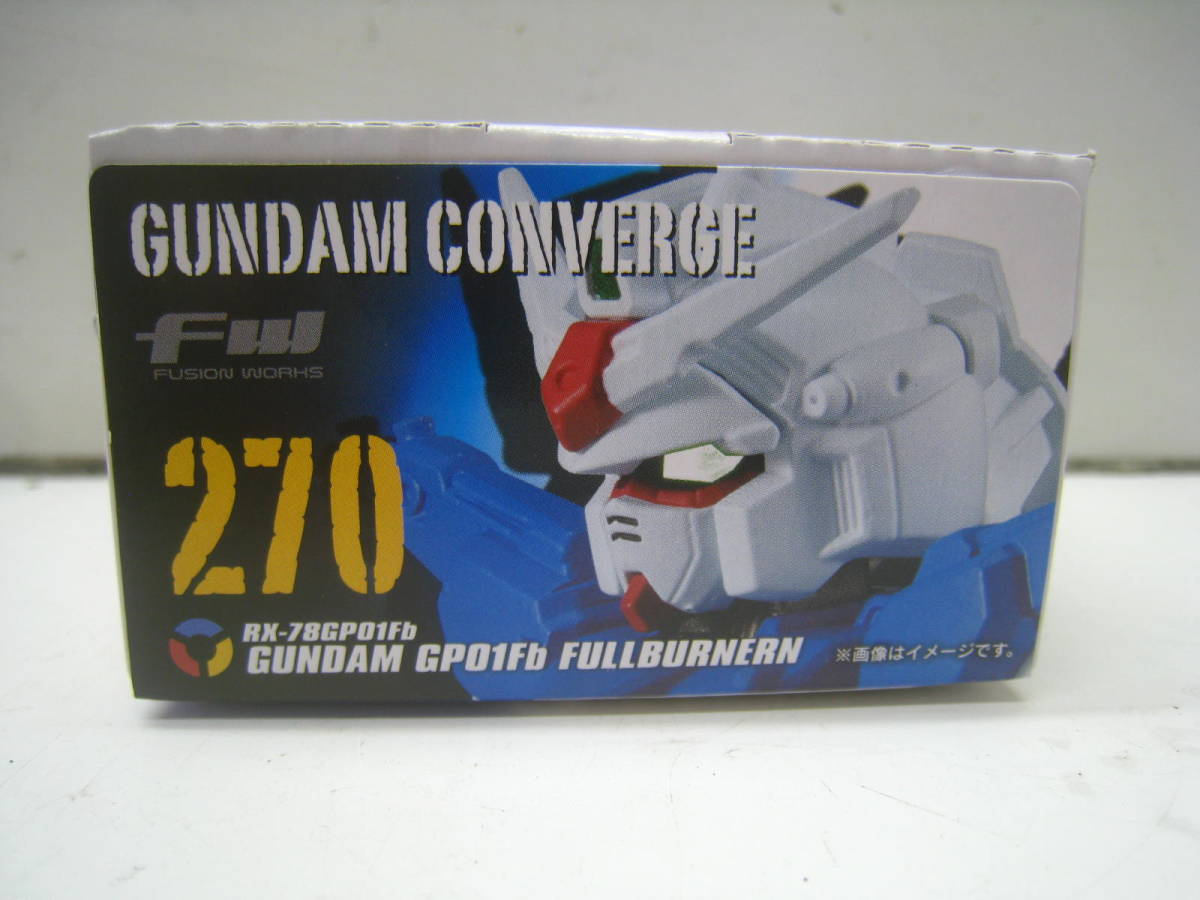 ●GUNDAM CONVERGE/ガンダムコンバージ #SELECTION02 270 RX-78GP01Fb/ガンダム試作1号機フルバーニアン 未開封品 定形外郵便 送料220円の画像2