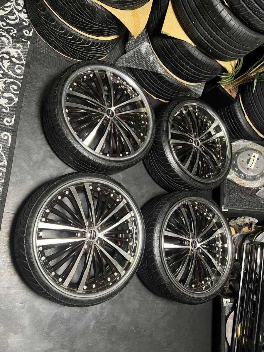 シャレンXR75 20インチ タイヤホイール 4本セット 深リム 8.5j