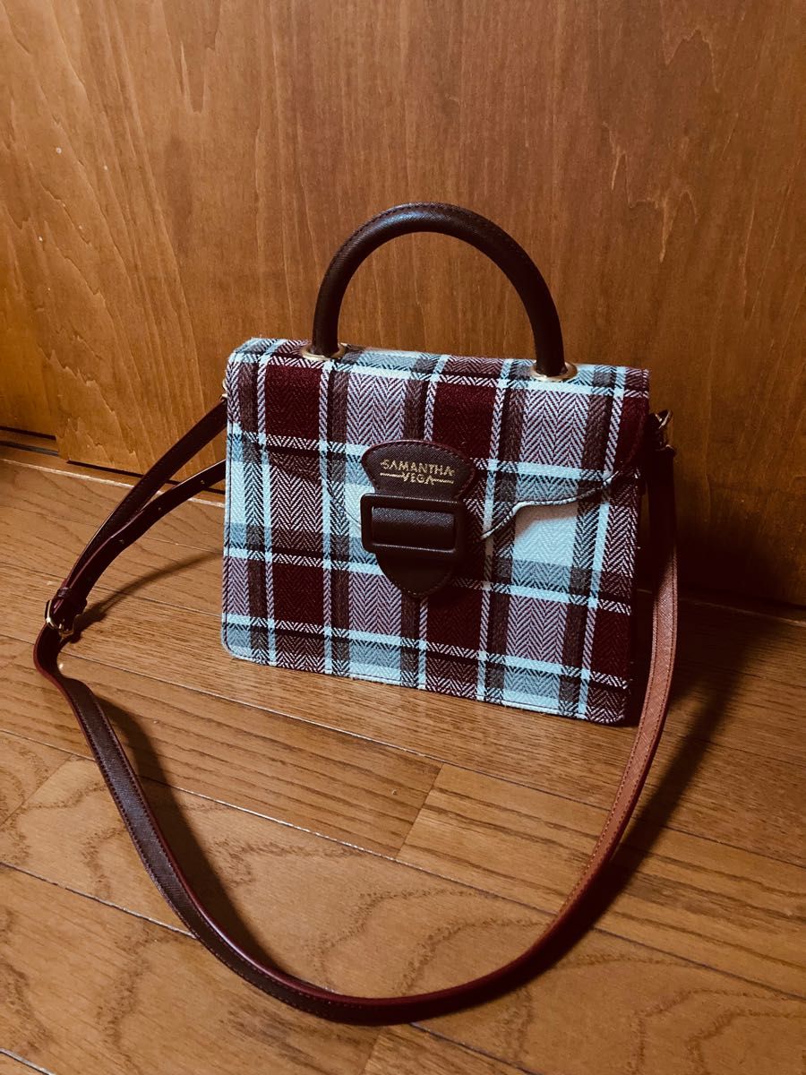 サマンサベガ トートバッグ 完売品 ハンドバッグ レディースバッグ 2way ショルダー紐 バッグ
