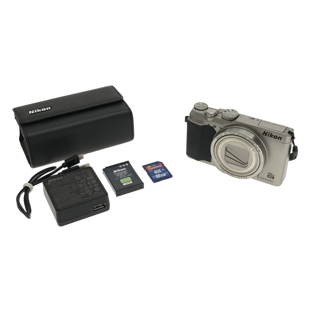 オンラインストア最激安 【完動美品】Nikon COOLPIX A900 SILVER