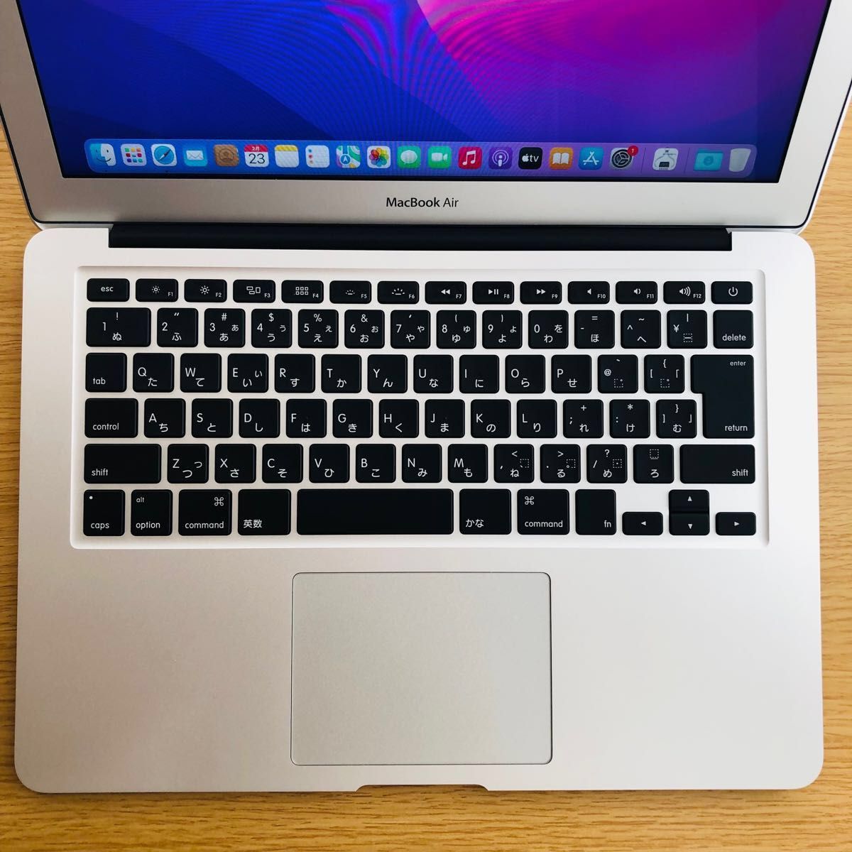 美品 付属品有 Apple MacBook air 2015 13インチ 256GB SSD搭載 即日 