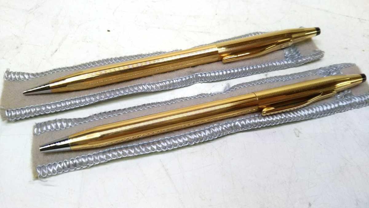 取扱店舗限定アイテム CROSS クロス ボールペン 14KT GOLD FILLED
