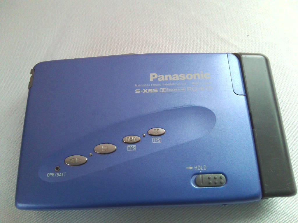 Panasonic カセットプレーヤー RQ-S70 乾電池ケース付き☆ジャンク www