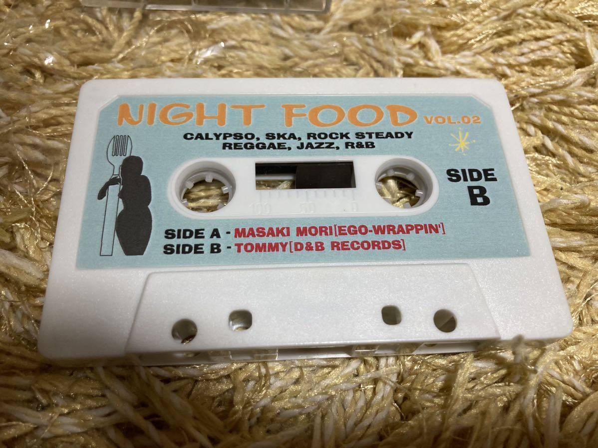 【貴重・美品】 森雅樹 tommy / NIGHT FOOD vol.2 MIXTAPE DRUM & BASS records EGO-WRAPPIN' エゴラッピン 中納良恵 ミックステープ skaの画像7