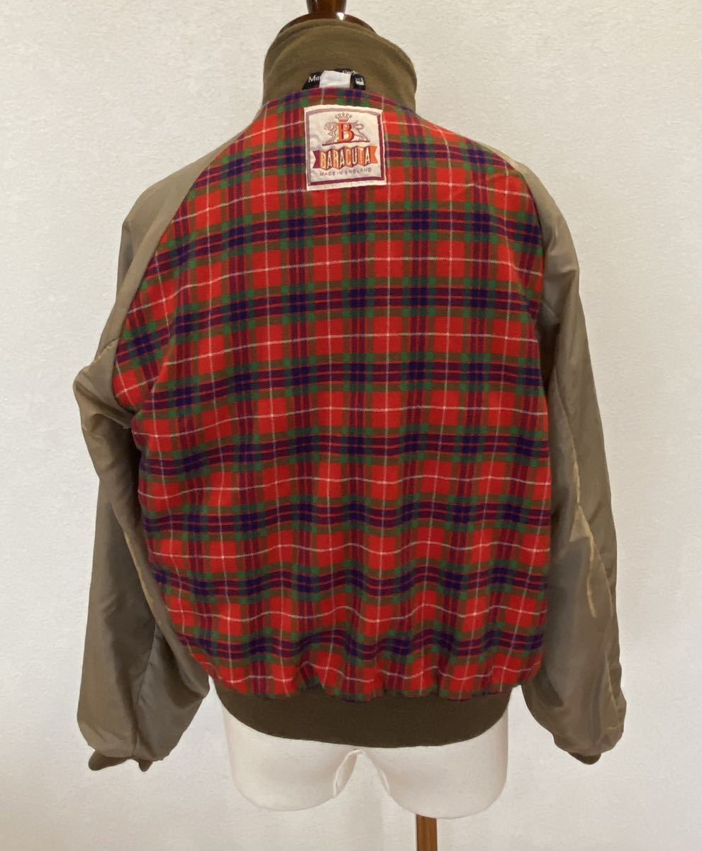 激レア ヴィンテージ 70s80s BARACUTA ウールカシミヤG9 38 OPTIジップ