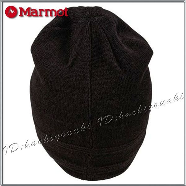 Marmot 新品 マーモット ビーニー キャップ シャドウ ニット帽 ブラック サイズフリー メンズ レディース アウトドア_画像4