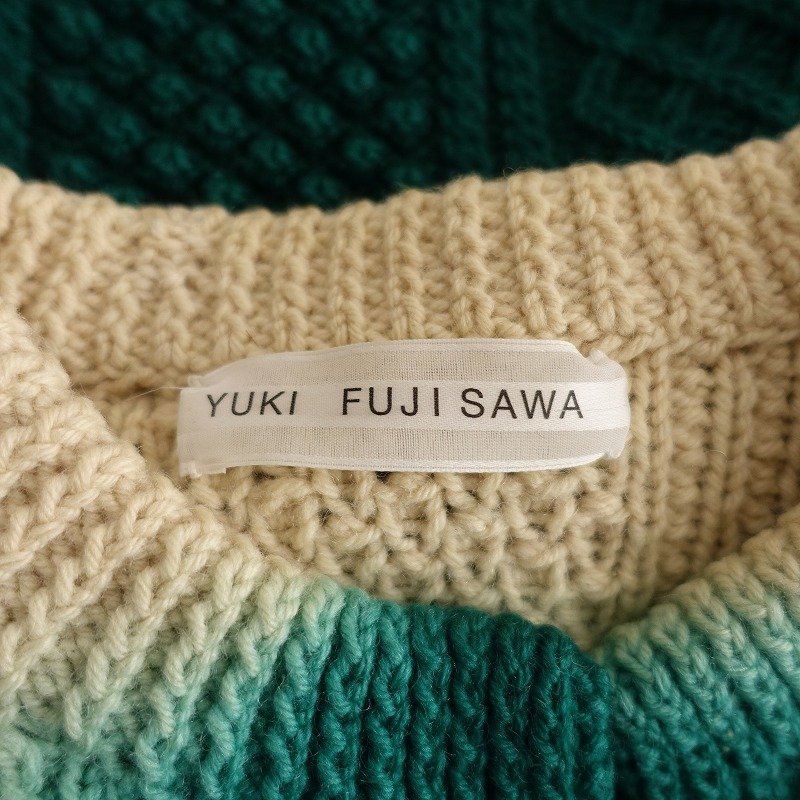 格安SALEスタート! YUKI ニット FUJISAWA ユキフジサワ fujisawa 袖口