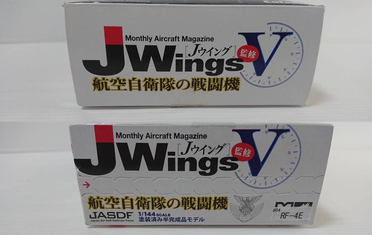 未組立　カフェレオ　Jウイング　航空自衛隊の戦闘機　第五弾 RF-4E　PHANTOMⅡ　航空総隊　第501飛行隊　スケール1/144_画像2