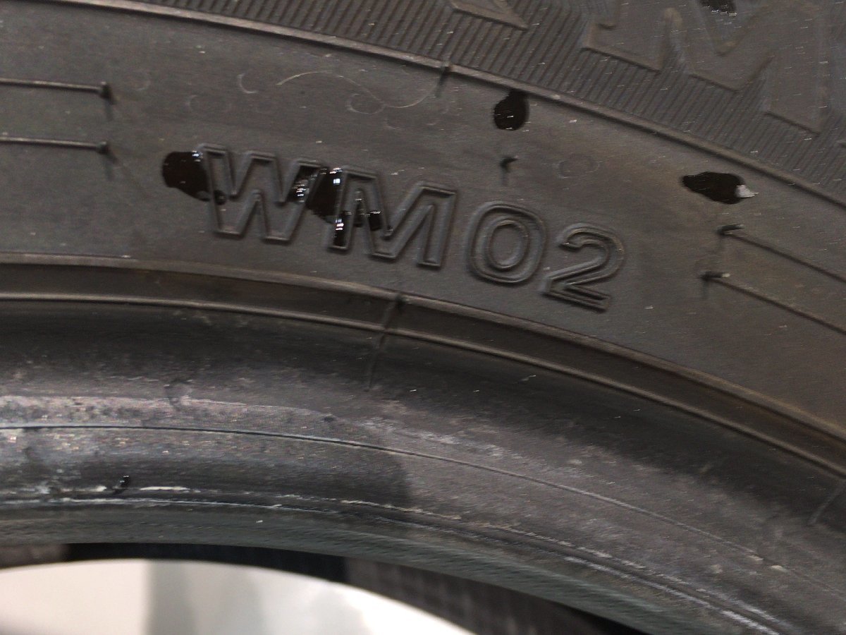 7～8分山 ダンロップ WINTERMAXX WM02 195/55R16 87Q 2021年 1本 スタッドレスタイヤ_画像7