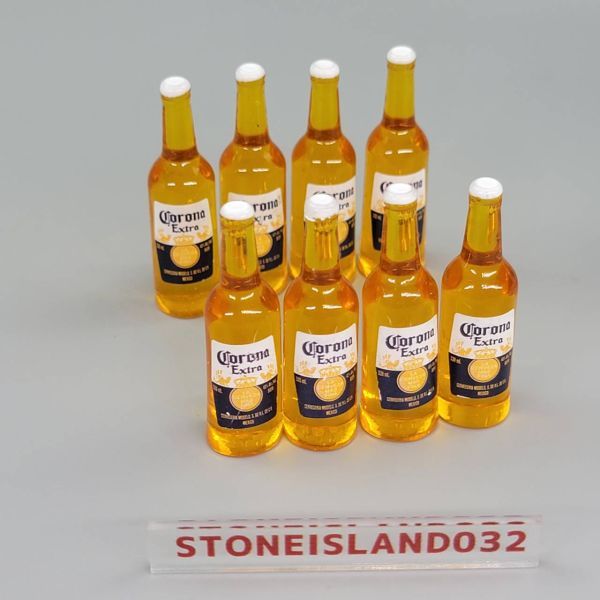 コロナビール 8本セット 1/12 ミニチュア ドールハウス 箱付き 玩具 小物 酒類 お酒 おもちゃ ジオラマ 模型 ミニチュアシリーズ L442の画像1