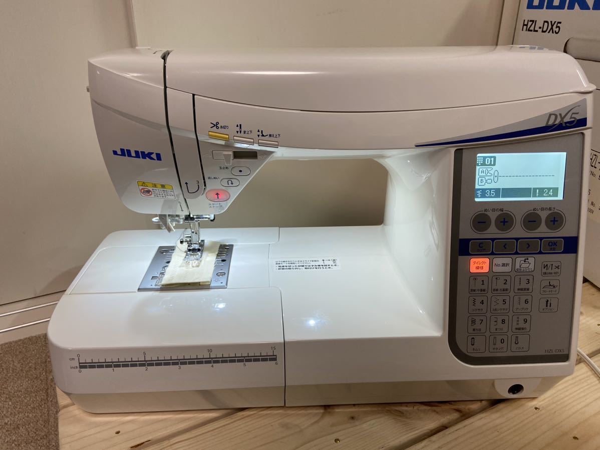 ☆JUKI ミシン 本体 HZL-DX-5 ジューキ 未使用に近い amnayahotels.com