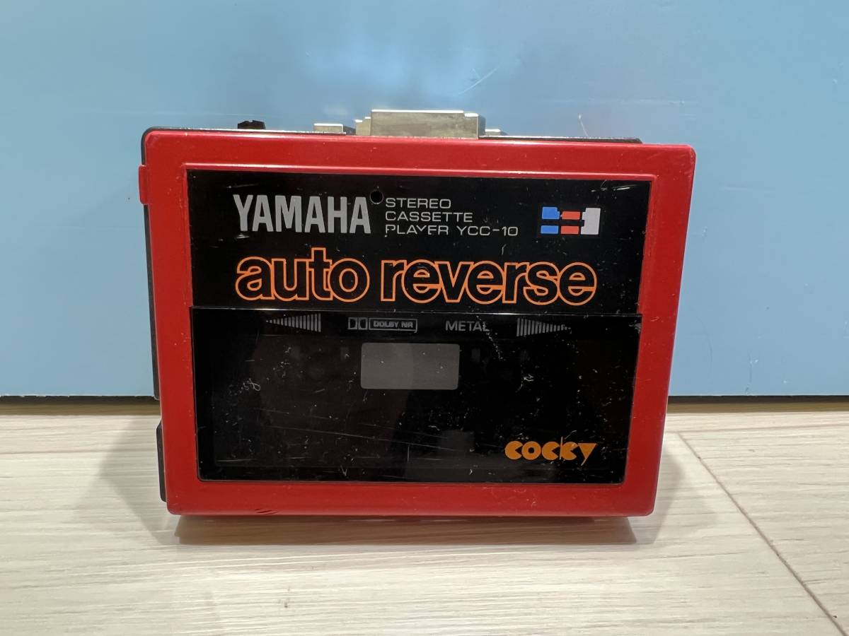 新しいスタイル W1382 YAMAHA YCC-10 ステレオカセットプレーヤー 再生