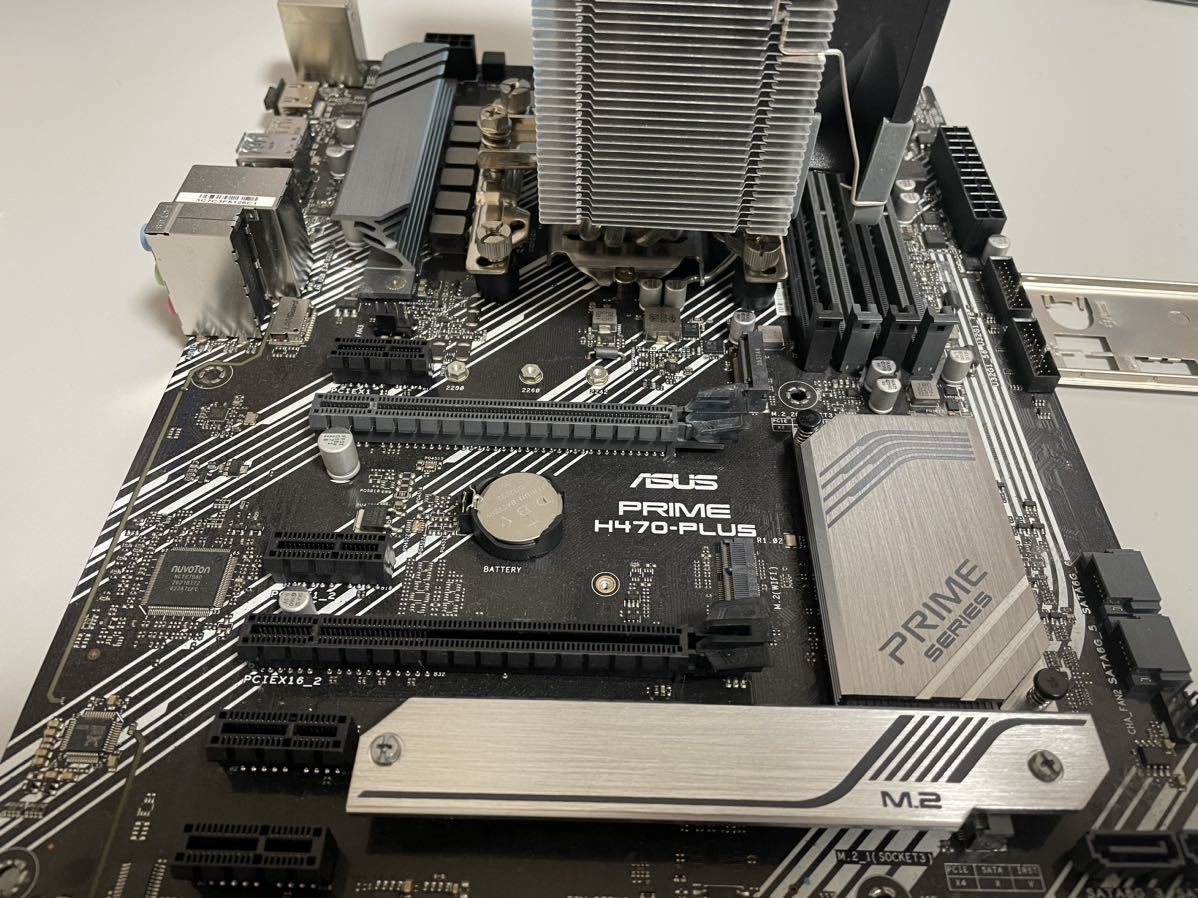 超人気 専門店 PCパーツセット i7-10700 H470 メモリ16GB CPU マザボ