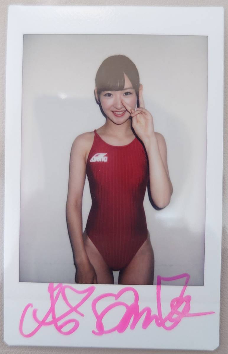 近藤あさみ 水着 サイン入りチェキ Yahoo!オークション - 近藤あさみ「直筆サイン入りチェキ(赤競泳
