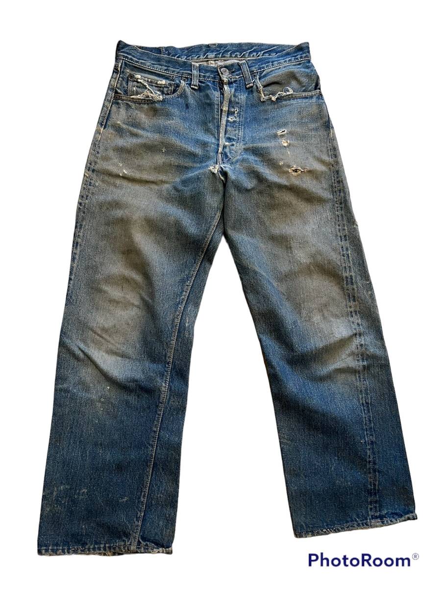 当時物】リーバイス LEVIS 501XX 1955年 ヴィンテージ オリジナル 50s