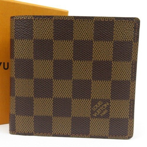 極美品LOUIS VUITTON ルイヴィトン ダミエ 二つ折り 財布 | labiela.com