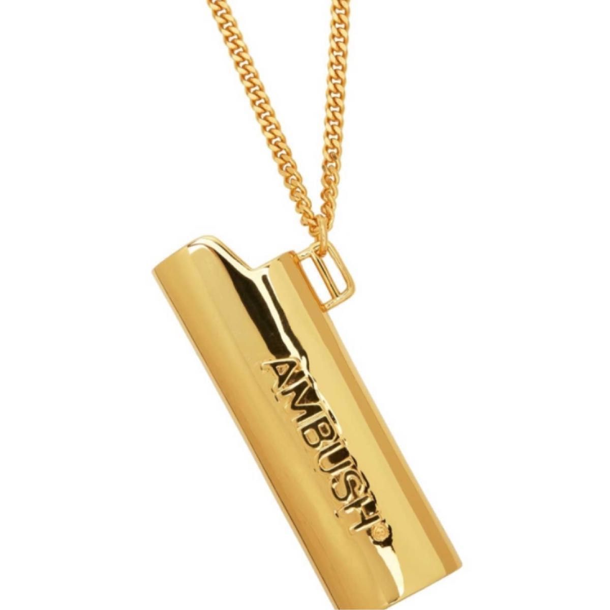未使用品 AMBUSH ライター ケース ネックレス コムドットの 未使用品 AMBUSH ライター ケース ネックレス コムドットの