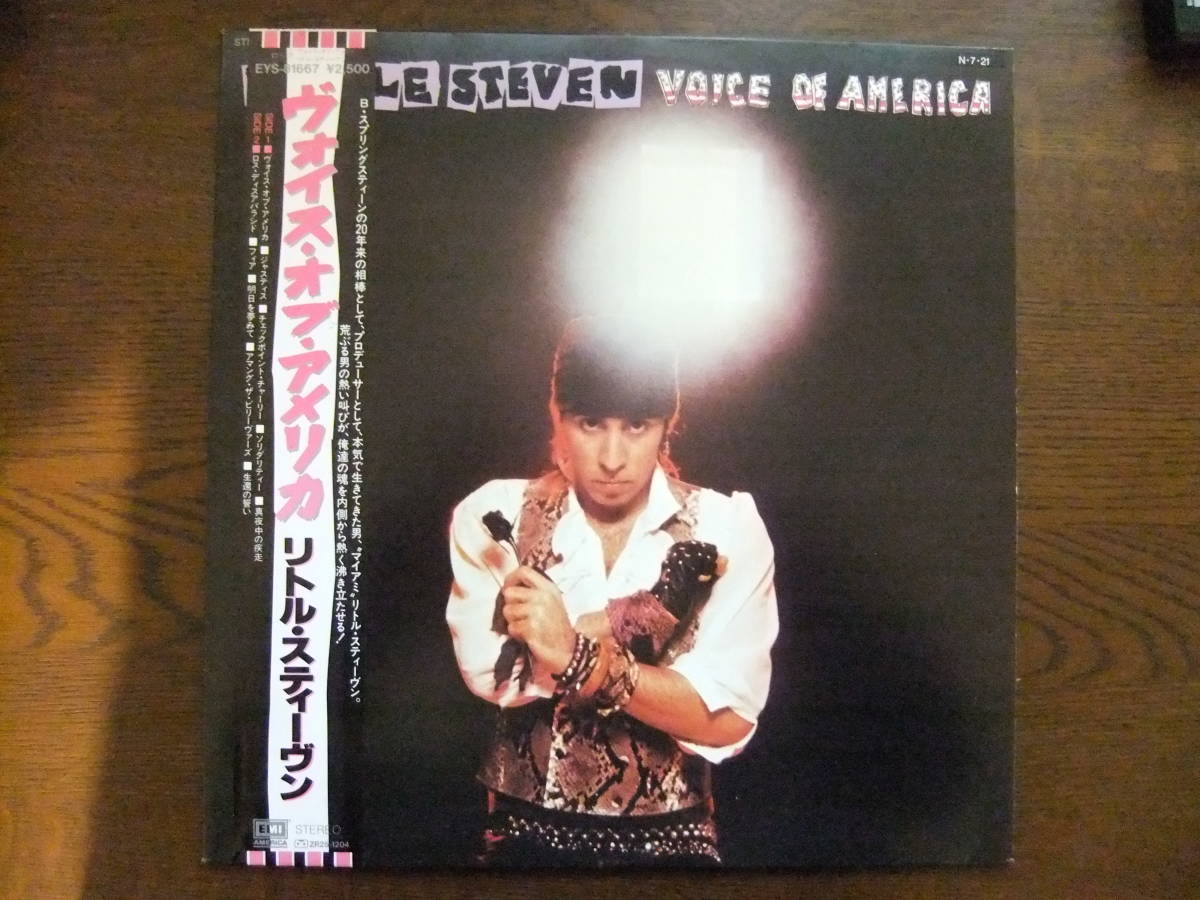 リトル・スティーヴン「ヴォイス・オブ・アメリカ」LITTLE STEVEN / VOICE OF AMERICA　 N・7・21_画像1