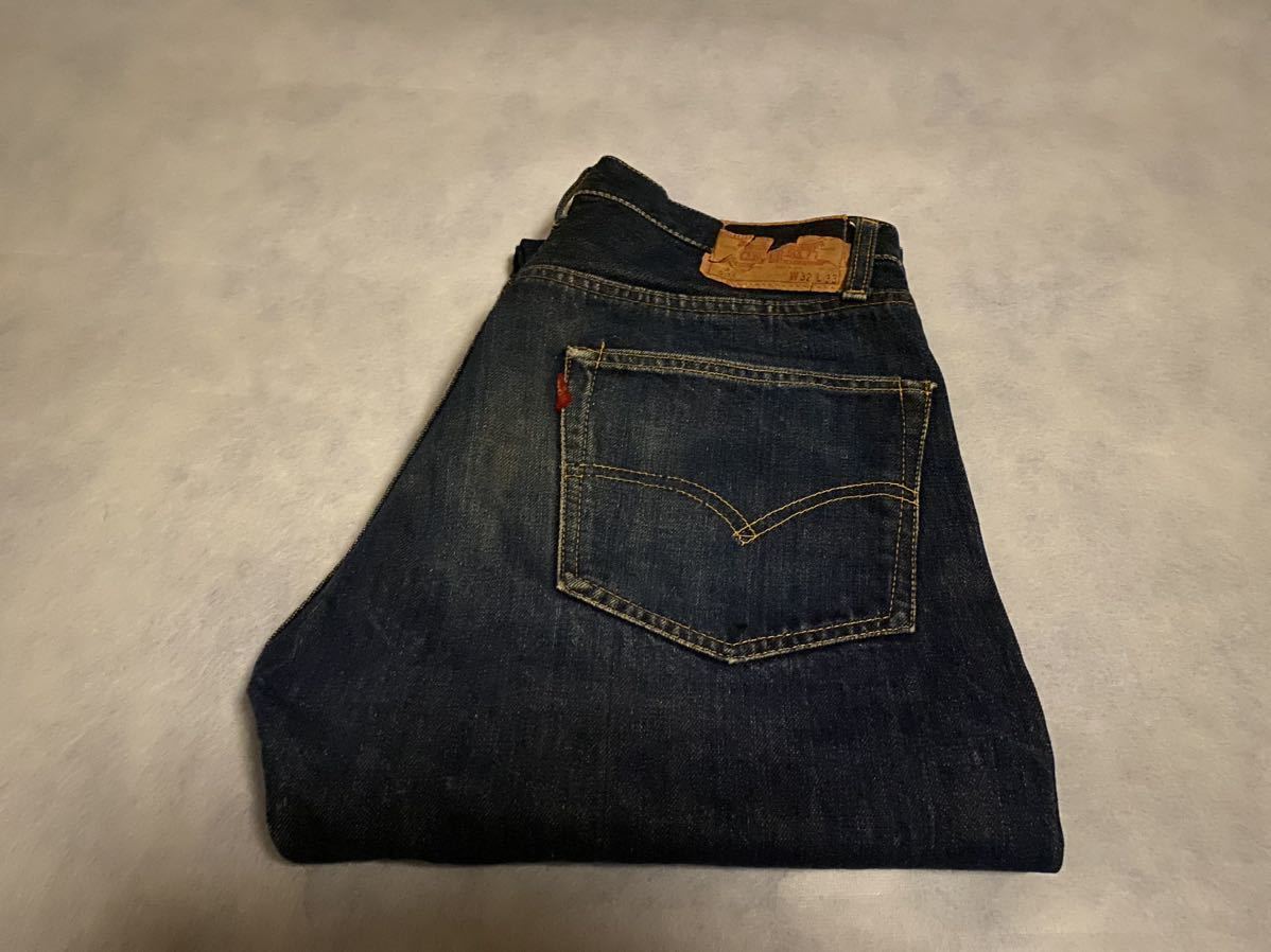 します 極上 真紺 60s LEVI'S 501 BIGE Sタイプ W32 ズレカン 足長R