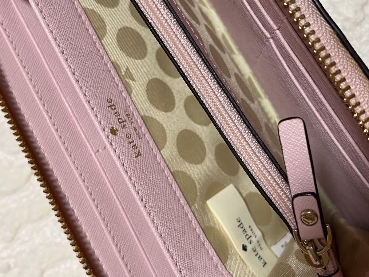 ケイトスペード kate spade 長財布 ラウンドファスナー長財布 財布