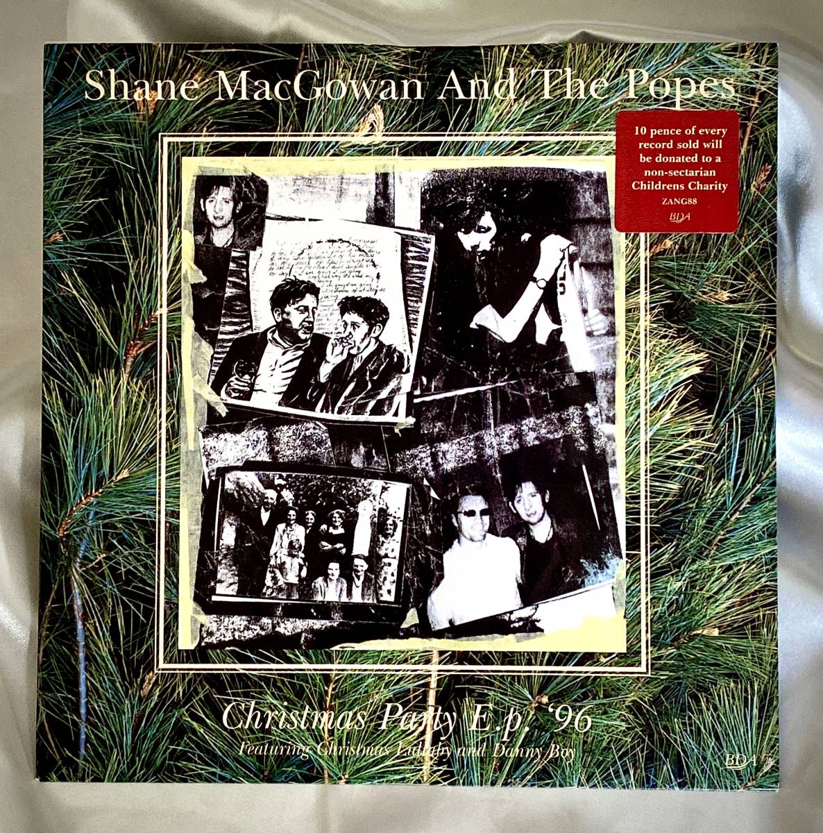 ★Shane MacGowan And The Popes / Christmas Party E.P. '96●1996年UK盤(ZANG 88) シェイン・マガウアン/ POGUES / ポーグス_画像1