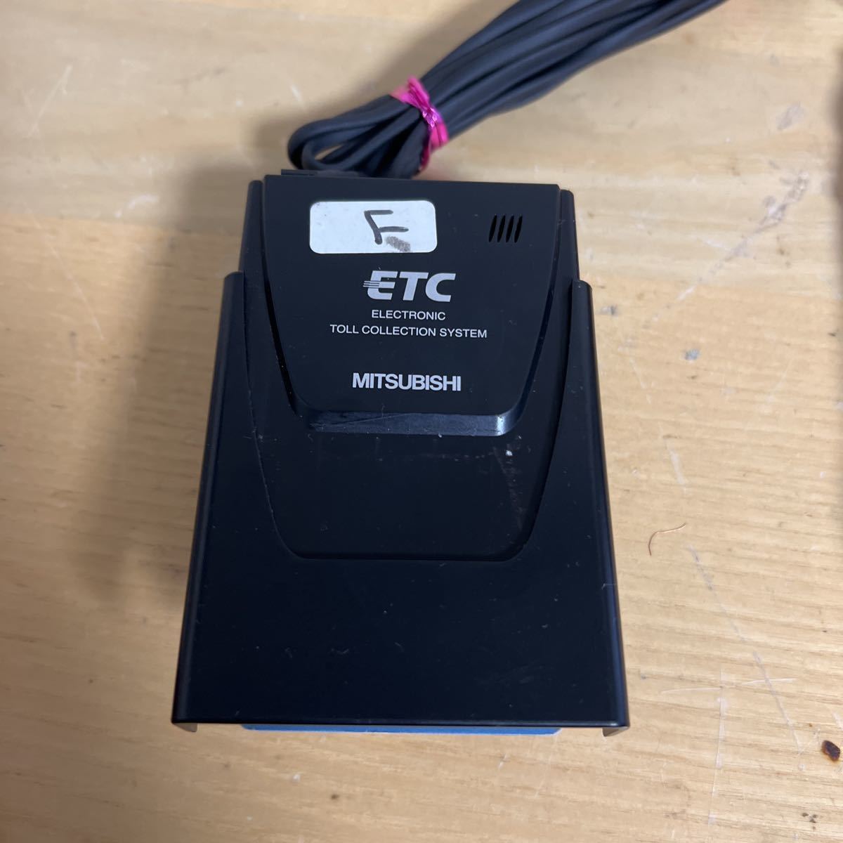 ETC MITSUBISHI 三菱(EP-9U59VX792T09771)普通車から外しました アンテナ一体型 中古品です普通車セットアップ　 _画像7