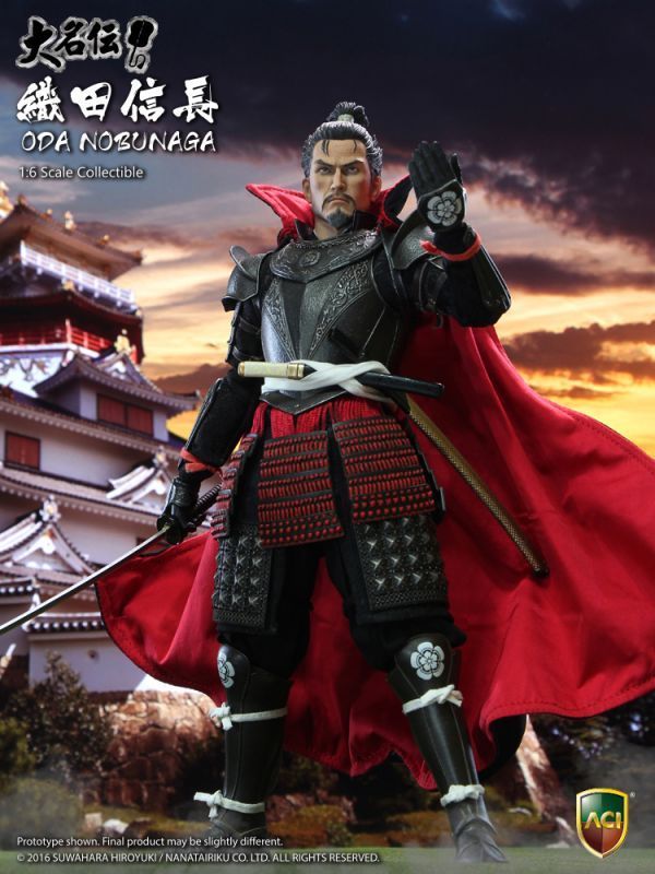 ACI Toys ACI31..... large name . woven rice field confidence length Suwahara Daimyo Series Oda Nobunaga Deluxe Ver. action figure DX version 1/6 scale 